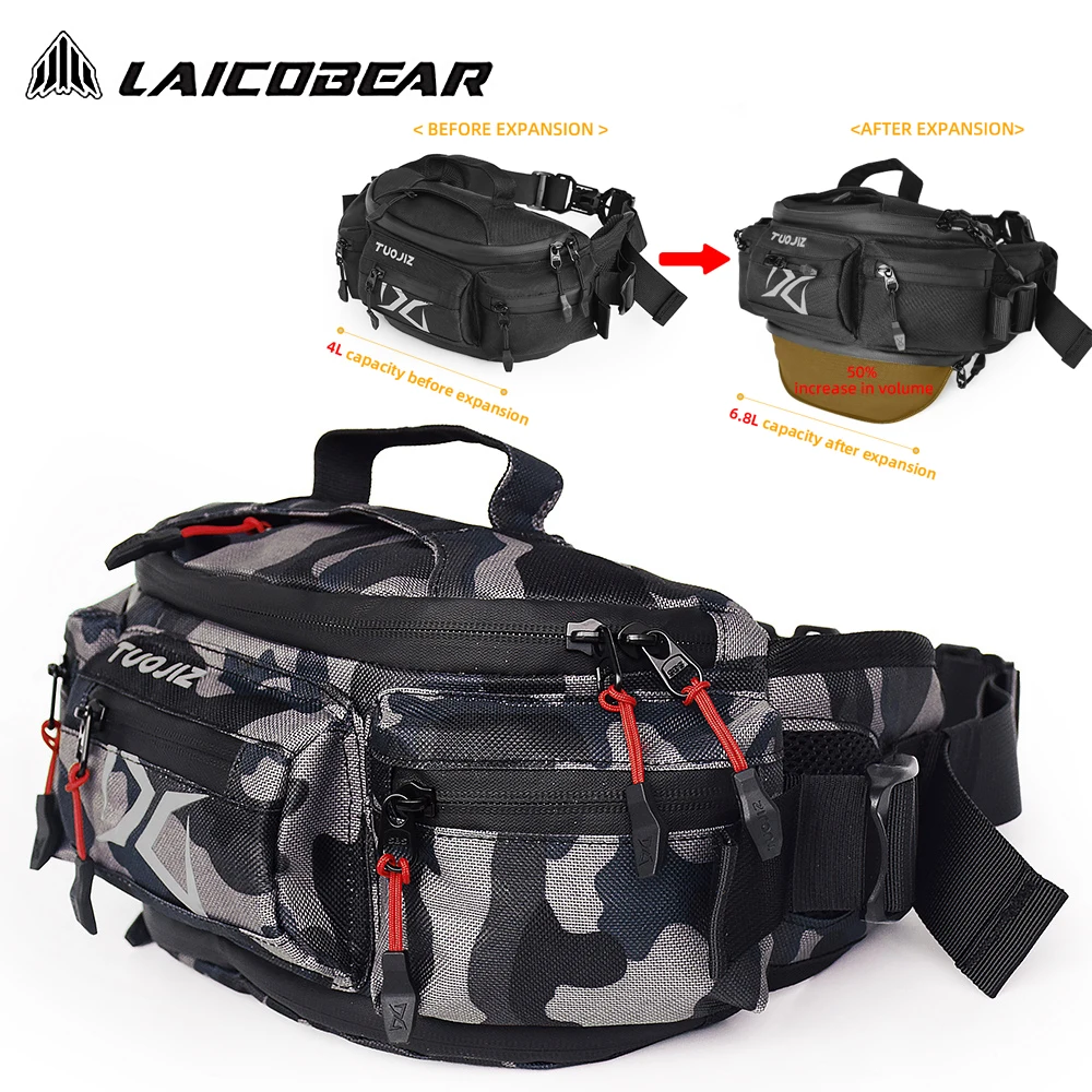 

Classic Motorcycle Waist Bag - Waterproof Leg Pack For Racing And Riding