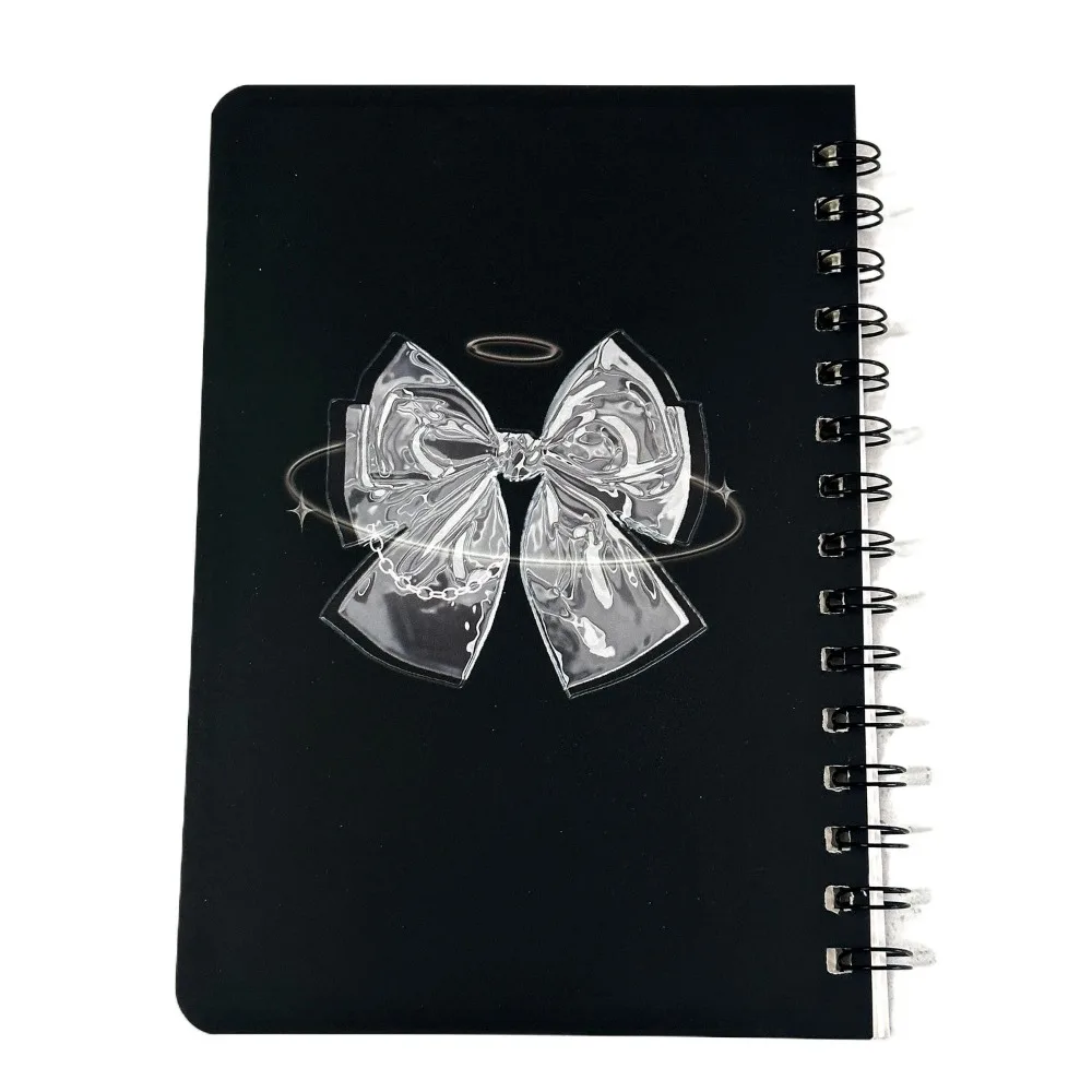 A5 Notepad Coil Notapad 50 Sheet American Style A5 Notebook Horizontal Line Retro Cover American Style Notebook Student Supply