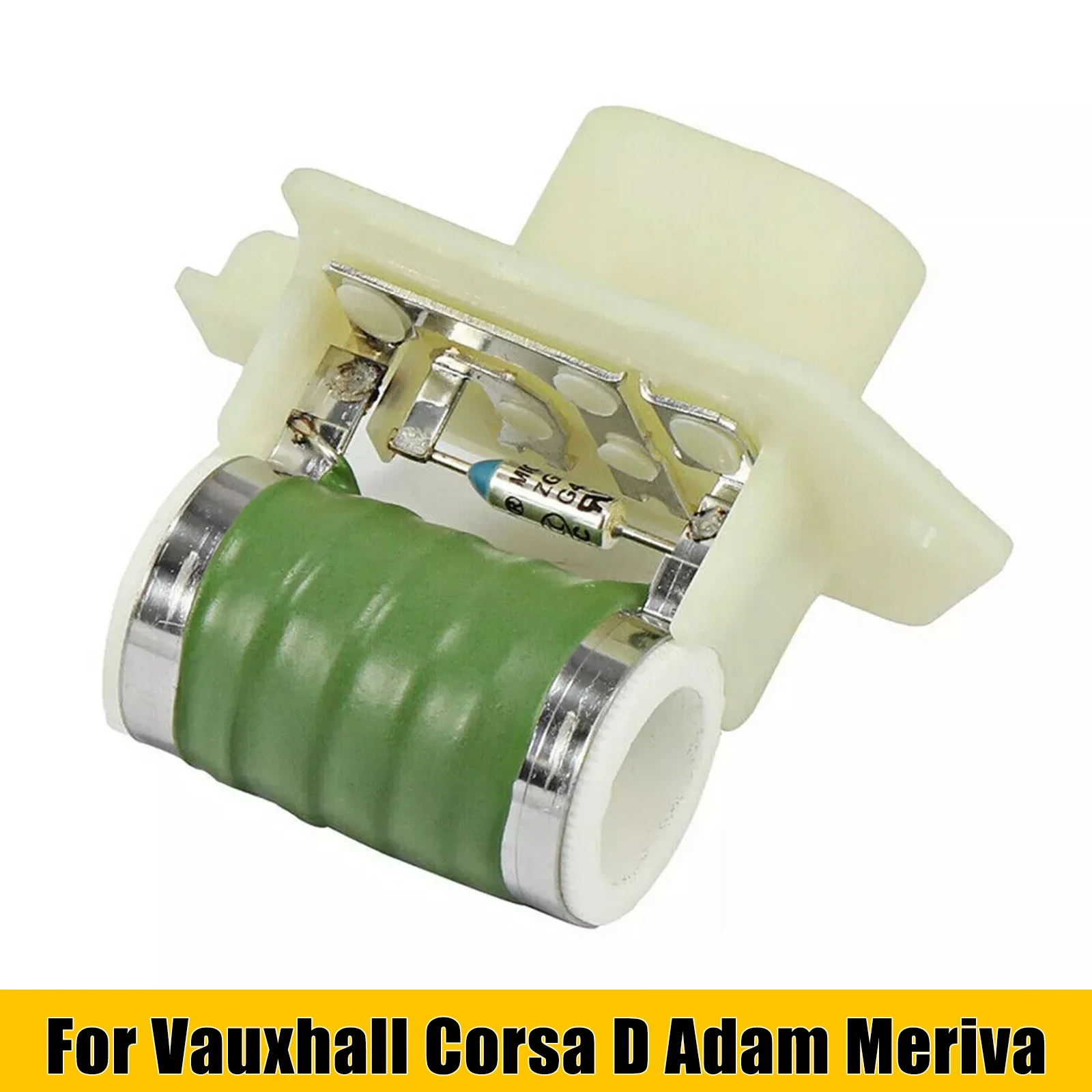 13256565 Motor Blower Fan Resistor Car Engine Cooling Air Conditioning for Vauxhall/Opel Corsa D/Corsa E Adam Meriva Accessories
