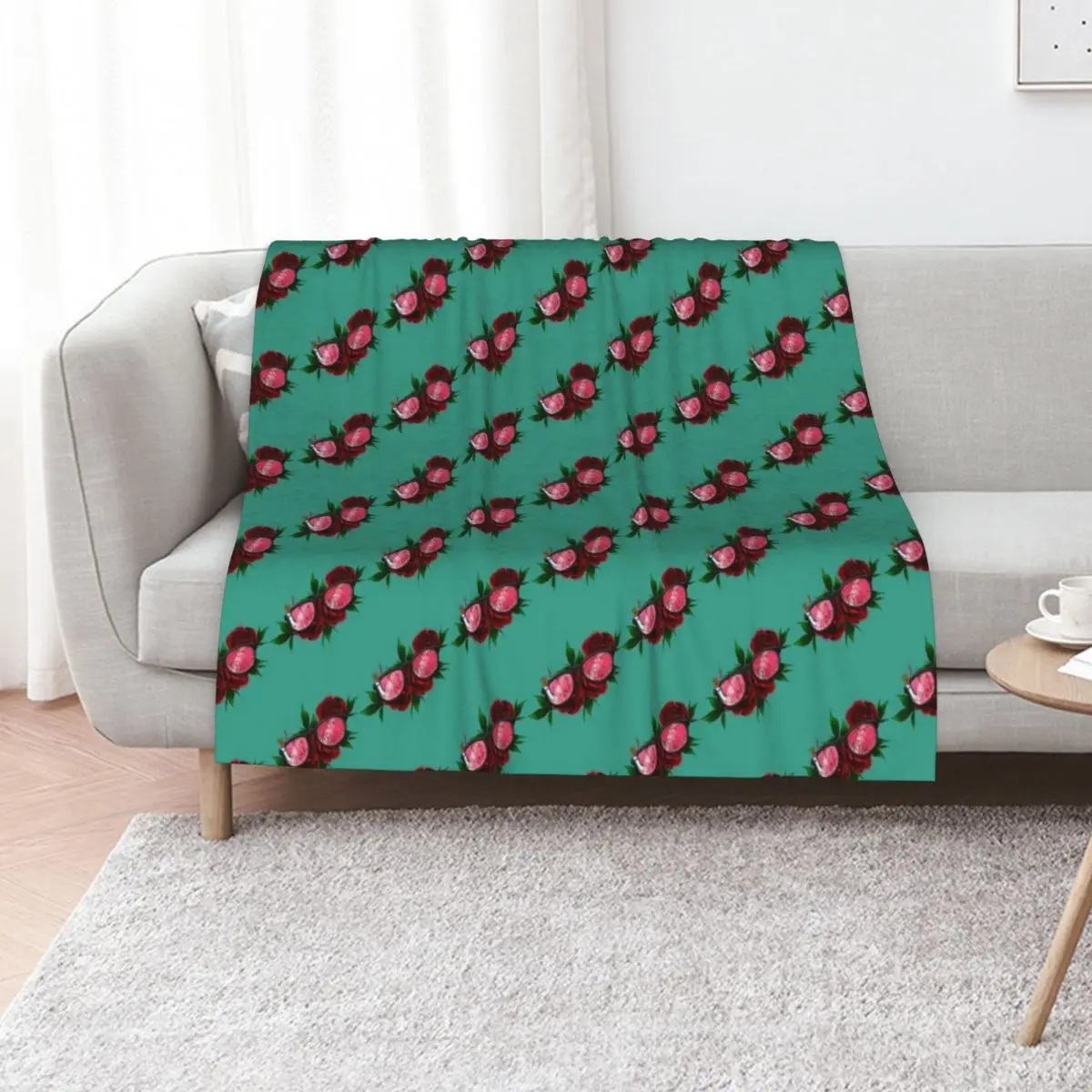 Rose Colored Glasses Throw Blanket christmas decoration funny gift heavy to sleep Designers Nap Blankets For Bed Blankets