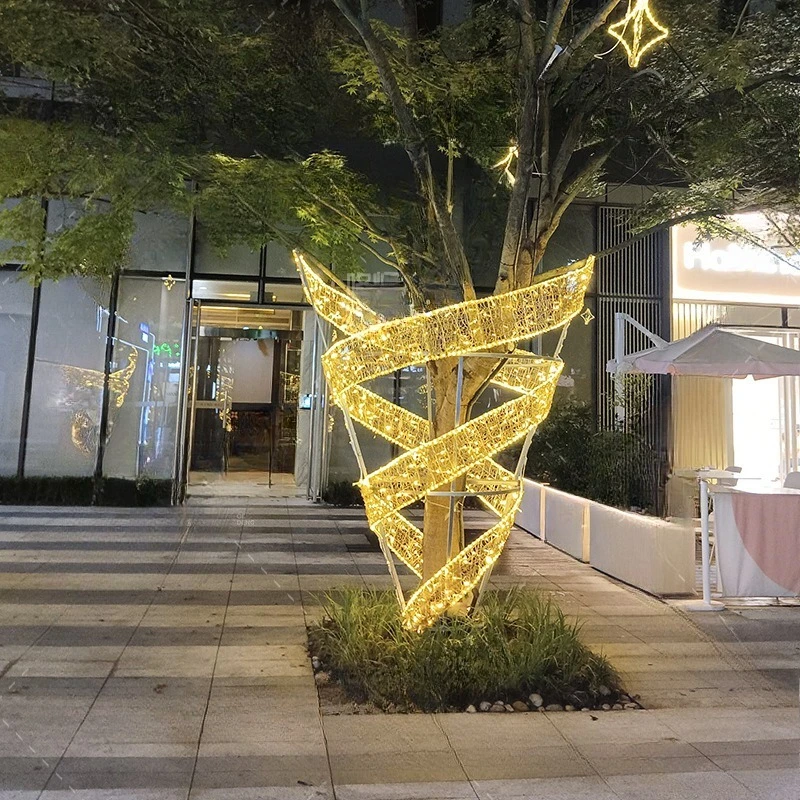 Surround Tree Lights Modeling Lights Outdoor Street Tree Lighting Park Art Lights Festival Ring Decorative