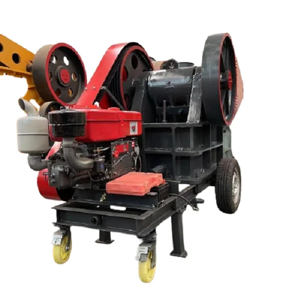 High Efficiency Jaw Crusher Machine Electric Motor Stone Rock Crushing Machine for Granite Limestone Mining Quarry