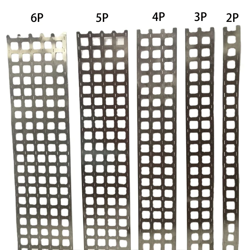 1kg 2P 3P 4P 5P 6P 0.15mm thickness 18650 Lithium  Battery Spot Welding  Nickel Sheet Nickel Plated Steel Strip Connection Piece