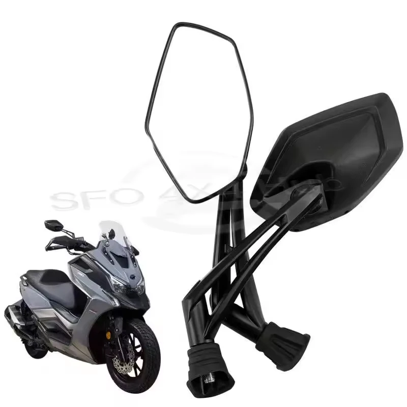 

Original Rear View Mirror for KYMCO XCITING S350 Xciting CT300 CT250 L300 scooter parts HD wide field of view with dust cove