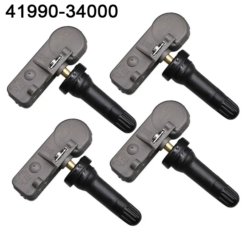 1/4PCS TPMS Car Tire Pressure Sensor for Ssangyong Actyon Sports Korando Kyron Musso Rodius Rexton 41990-34000 433MHz