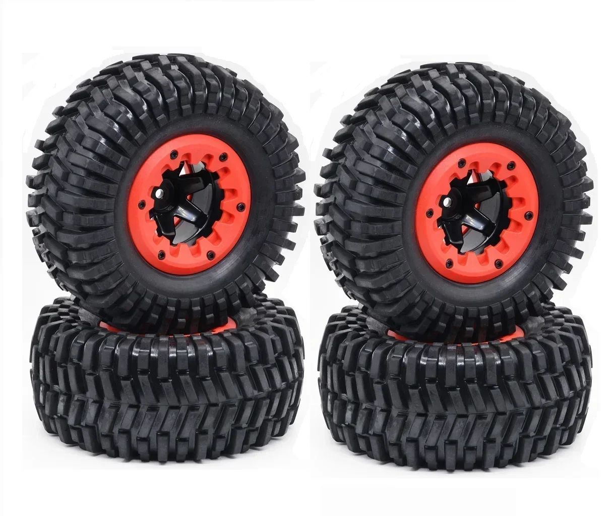 

1:10 RC Remote Control Model Cars Short-course Truck Tire Off-road vehicle Buggy Tires Wheel Wheels Huanqi 727 REMO Parts