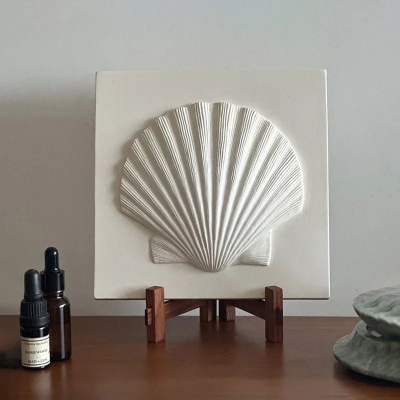 Modern Plaster Ornament Wall Art for Coffee Shop Bedroom Shelf Decoration Beauty Salon Display Sculpture Figurine