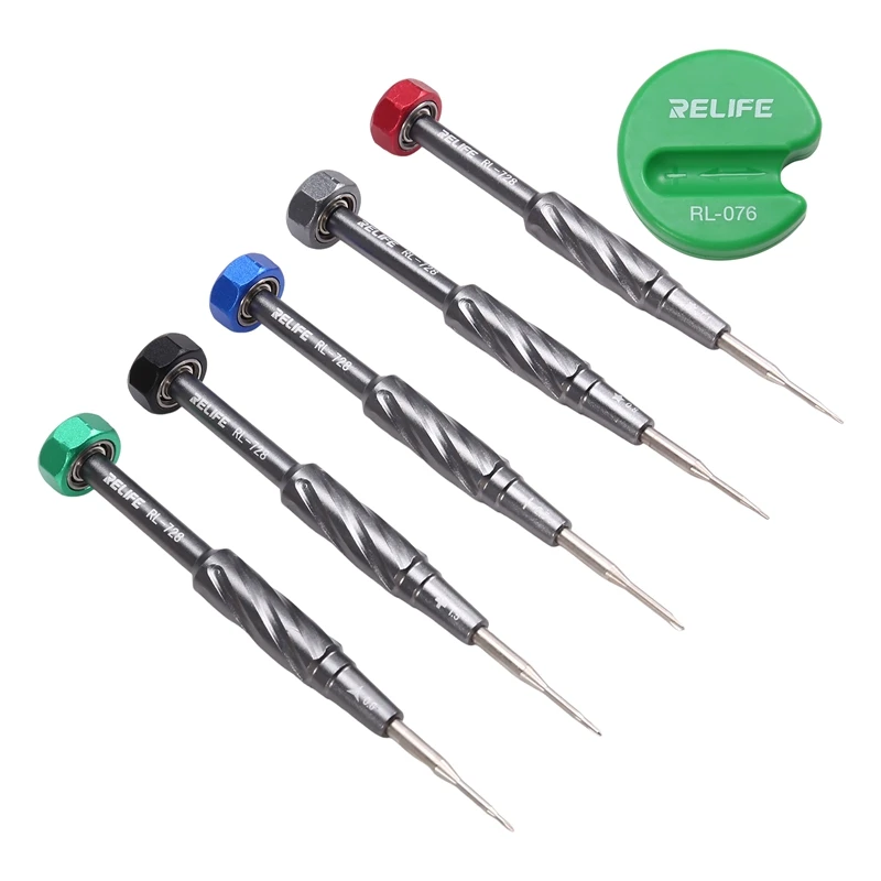 

RELIFE RL-728A Screwdriver Set For Phone And Repair Strong Magnetic Disassembly S2 Sturdy Bolt Driver Tools