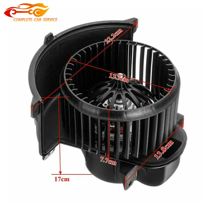 7L0820021N HEATER BLOWER MOTOR FAN RHD FOR VW TOUAREG Q7 4L 02-15 AMAROK  7L0820021S