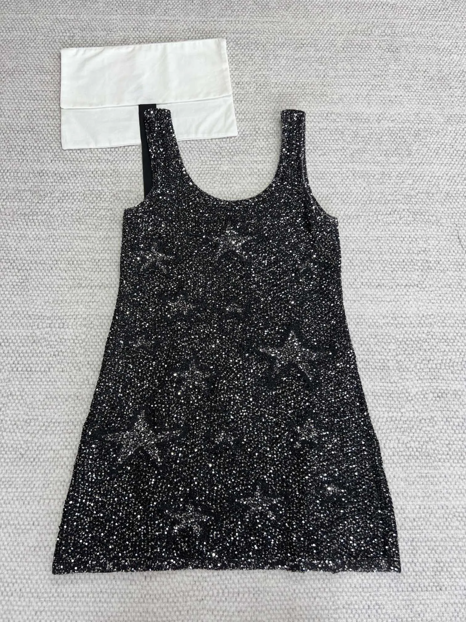 sequined star dress