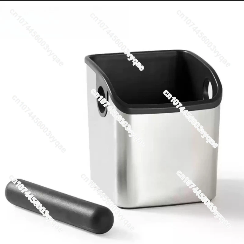 Coffee residue tapping bucket household semi-automatic coffee machine powder box stainless steel coffee residue bucket