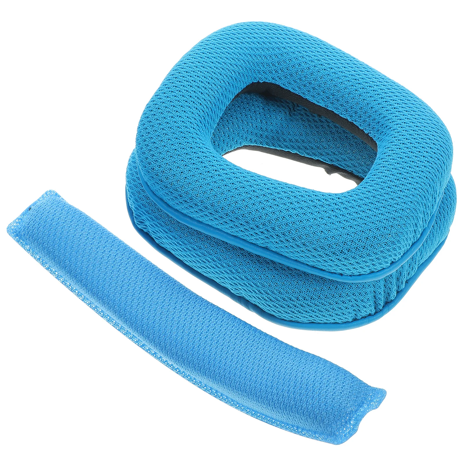 

Foam Polyester Mesh Headphone Ear Pads Replacement Pair Ear Cushions Headband Cushion Pad for G430 G930 Comfortable Stereo