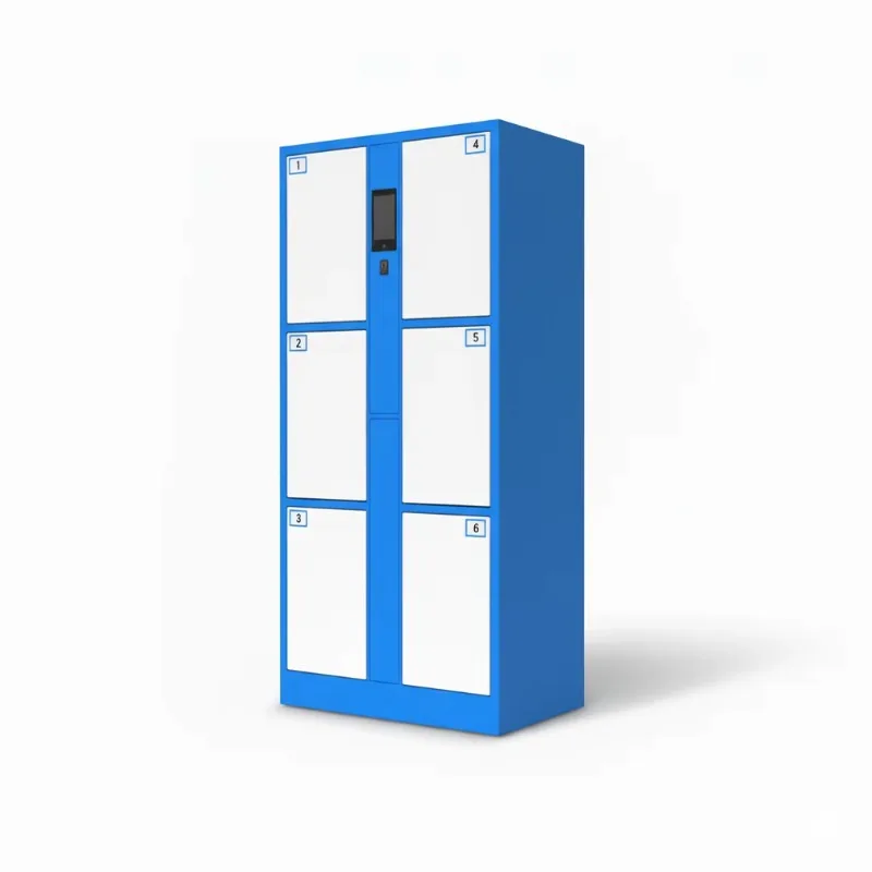 Intelligent Outdoor  Steel Assembled Locker with Electronic Key Lock for Clothes and Parcel Storage Use