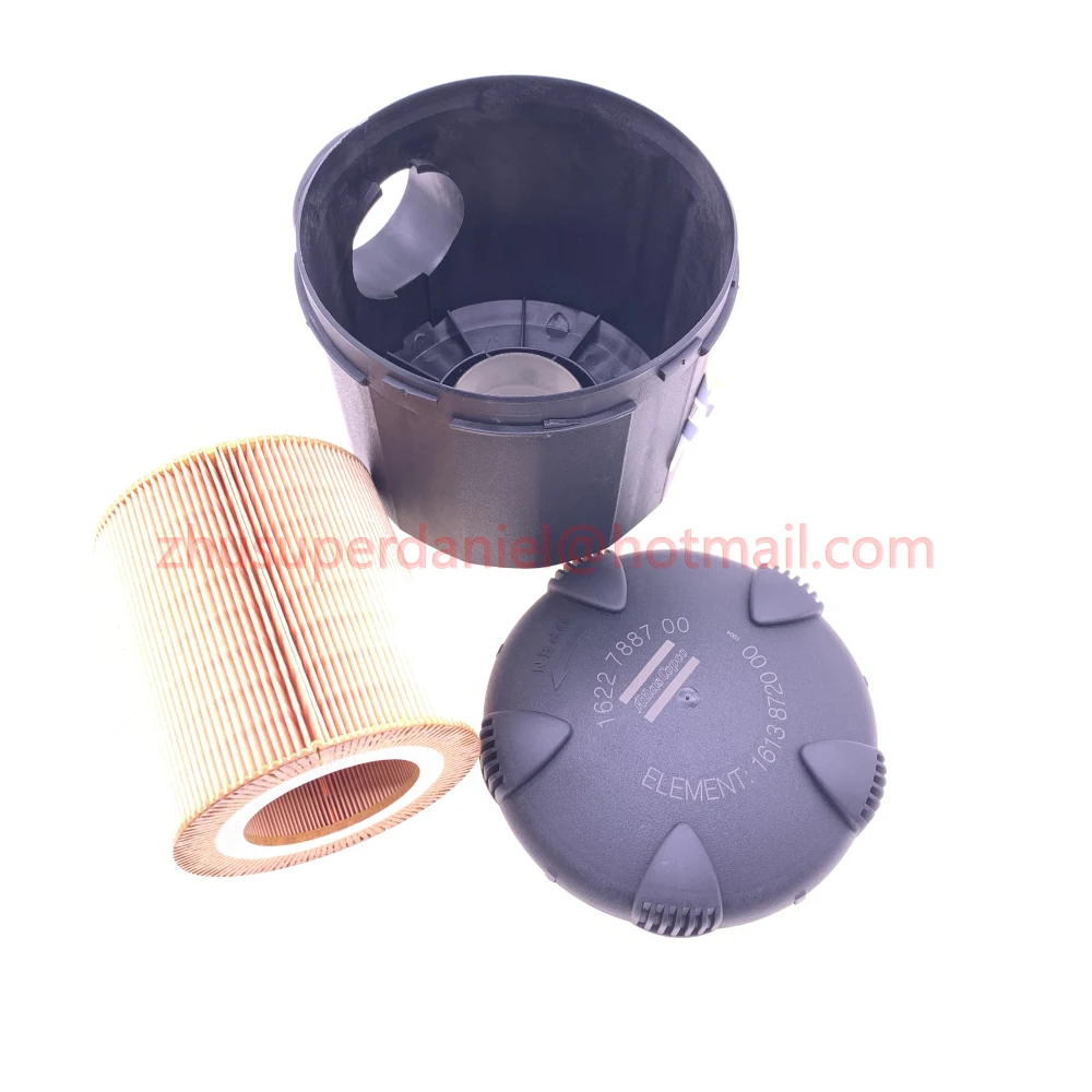 

2pcs/lot 1622788700 genuine air filter housing with 161387200 air filter element inside