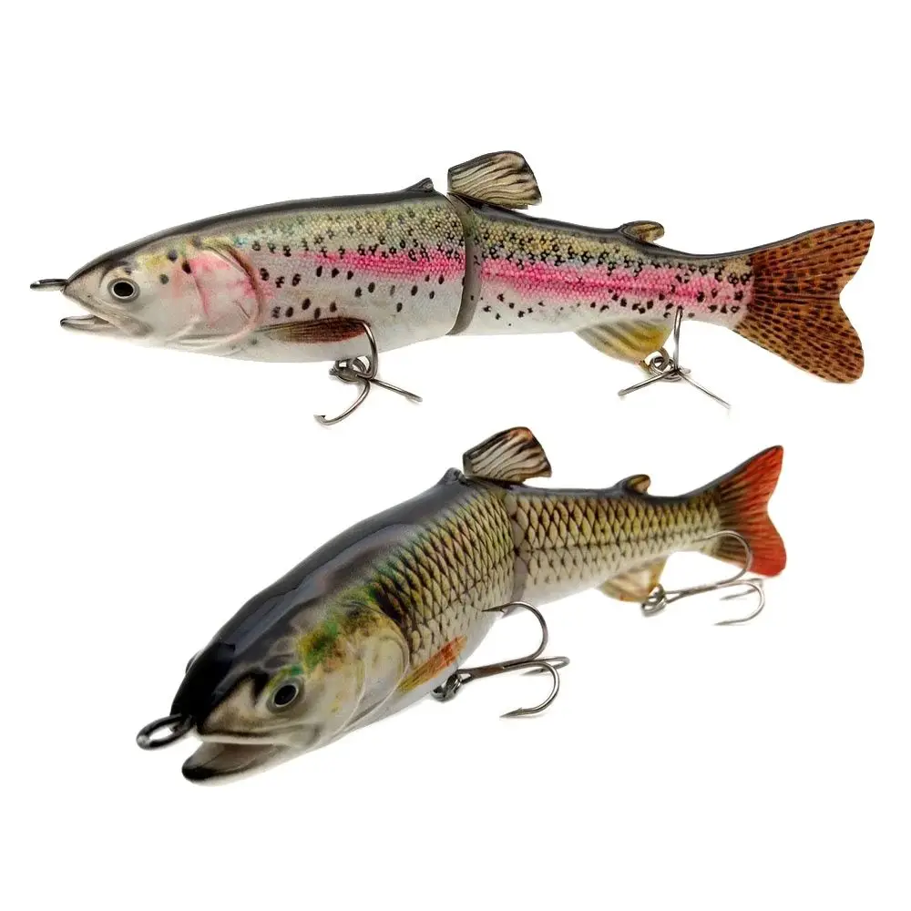 WATERBOY Fishing Swimbait Glide S Swimming 18cm 68g 2 Segment Multi Jointed Lure Trout Fresh Water Slow Sink Fish Bait