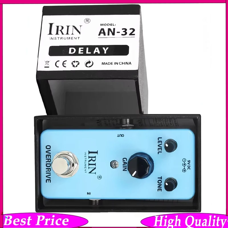 

IRIN Guitar Effector Electric Guitar Overdrive Effect Pedal Unit Digital Analog Guitar Pedal Electric Guitar Accessories & Parts