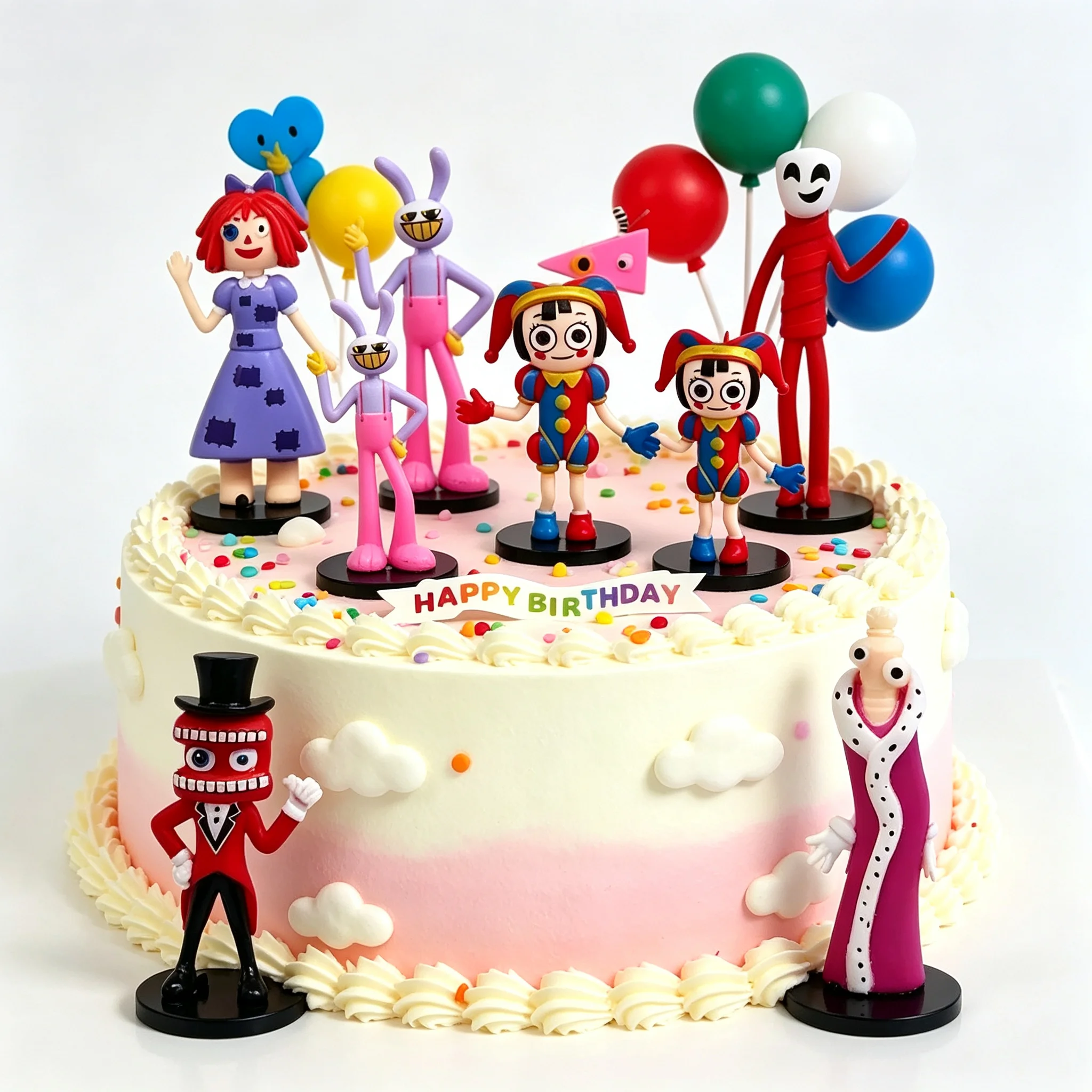 Pomni And Jax Plushie Doll Toys the Amazing Digital Circus Figure Cute Christmas Gift Soft Stuffed Figure Collectible