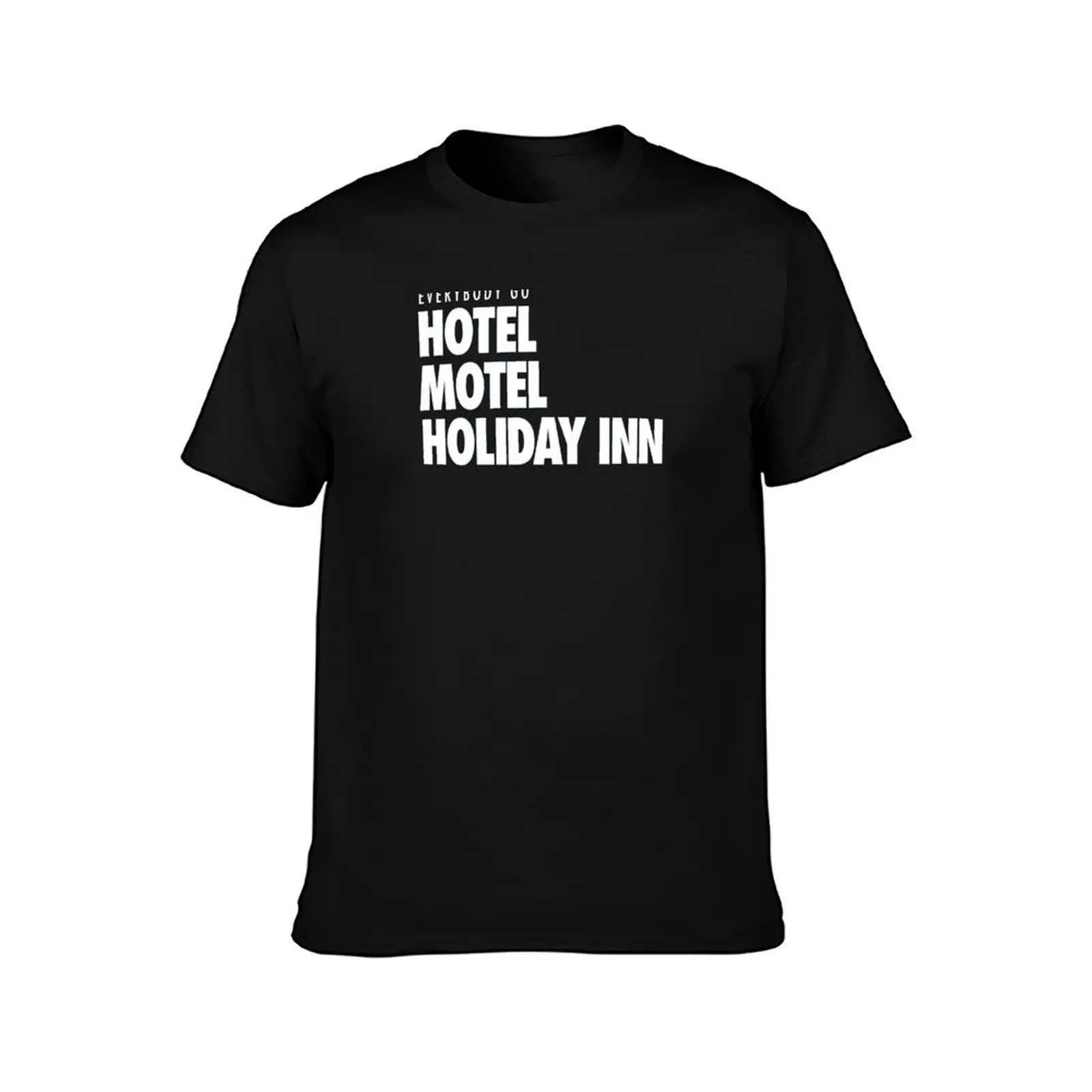 Hotel, Motel, Holiday Inn T-Shirt Christmas Casual Short Sleeve Top T-Shirt