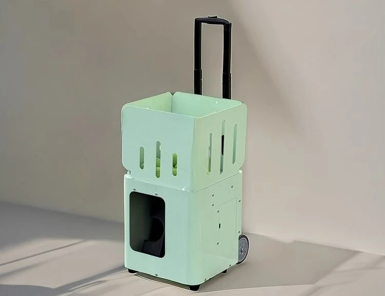 Tennis Serve Machine Built-in Left and Right Automatic High-Pressure Volley Multi-person Intelligent Trainer Portable