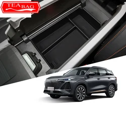 For Changan CS75 Plus CS75PLUS 2nd Gen 2022-2024 Car Center Console Organizer Storage Interior Armrest Storage Box Accessories
