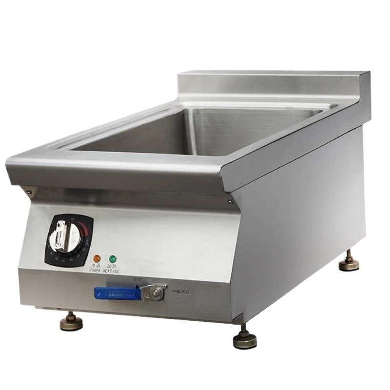 

Desktop electric heating single cylinder hot soup pool Deluxe thermal insulation soup pool Anti-dry burning protection