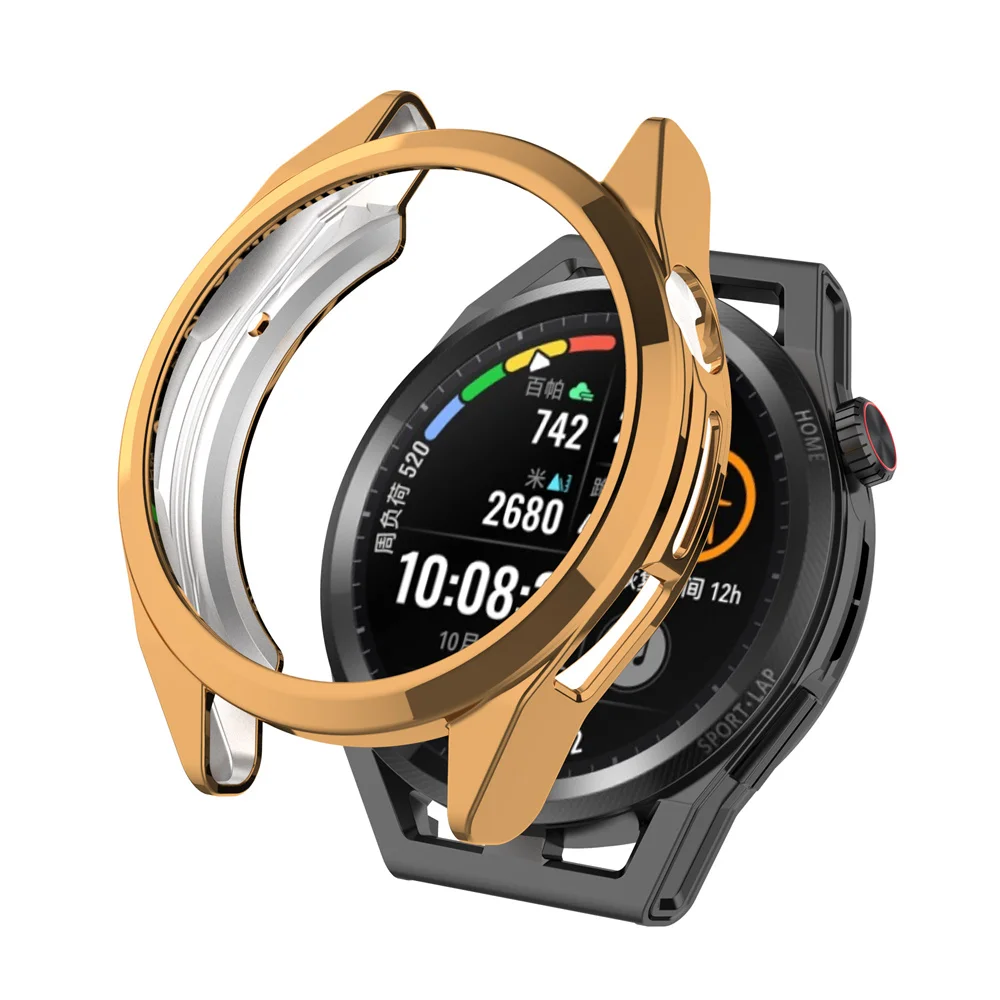 BEHUA Protector Cases Für Huawei Uhr GT Runner SmartWatch Schutzhülle Abdeckung Weiche TPU Shell Ersatz Zubehör Rahmen
