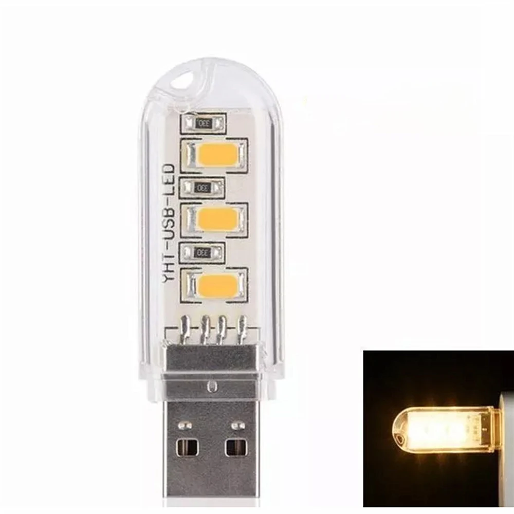 

Laptop Portable 5V Power 8LEDs 3LEDs LED Bulb USB Night light Reading Book Lamp Book Light USB LED Lights