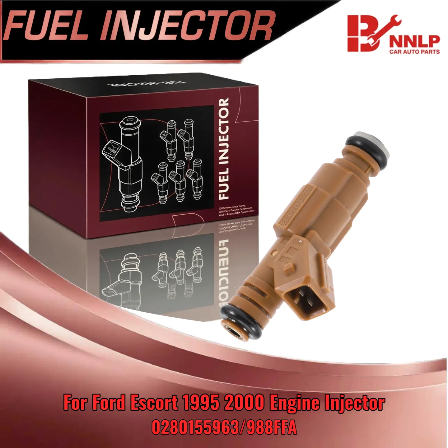 

Форсунка двигателя 0280155963 988FFA для Ford Escort 1995 1996 1997 1998 1999 2000