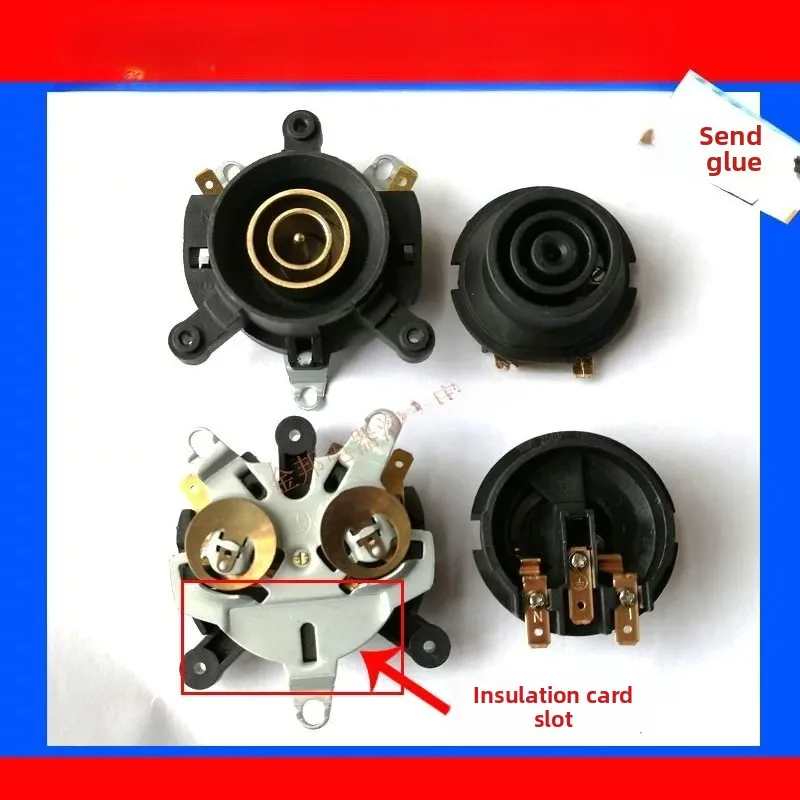 For Wanlida Zhigao Hemisphere Olinger electric kettle Double gold thermostat insulation pot with card slot power connector