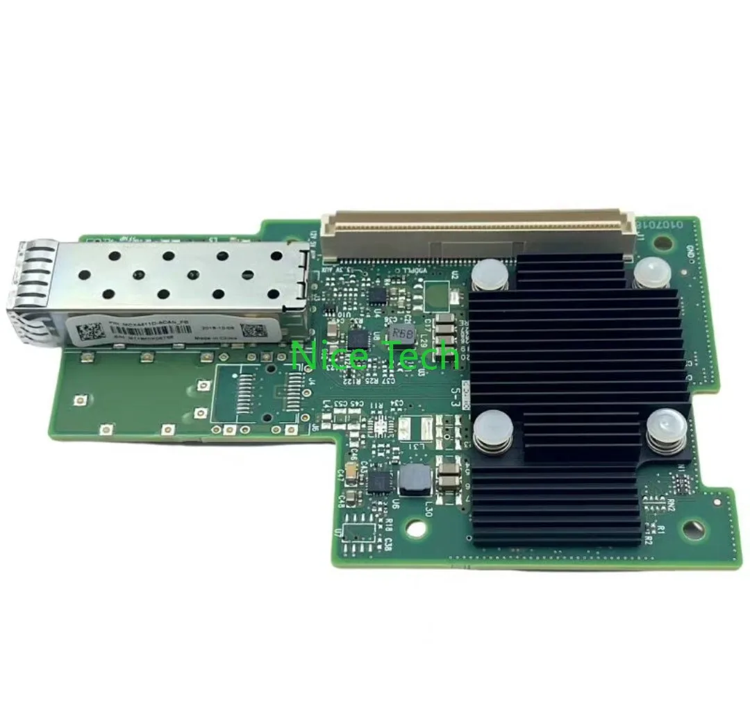 CX4411A Mellanox CX4411A ConnectX-4 Lx 25GbE 25G SFP+ SFP28 Mezzanine OCP NIC
