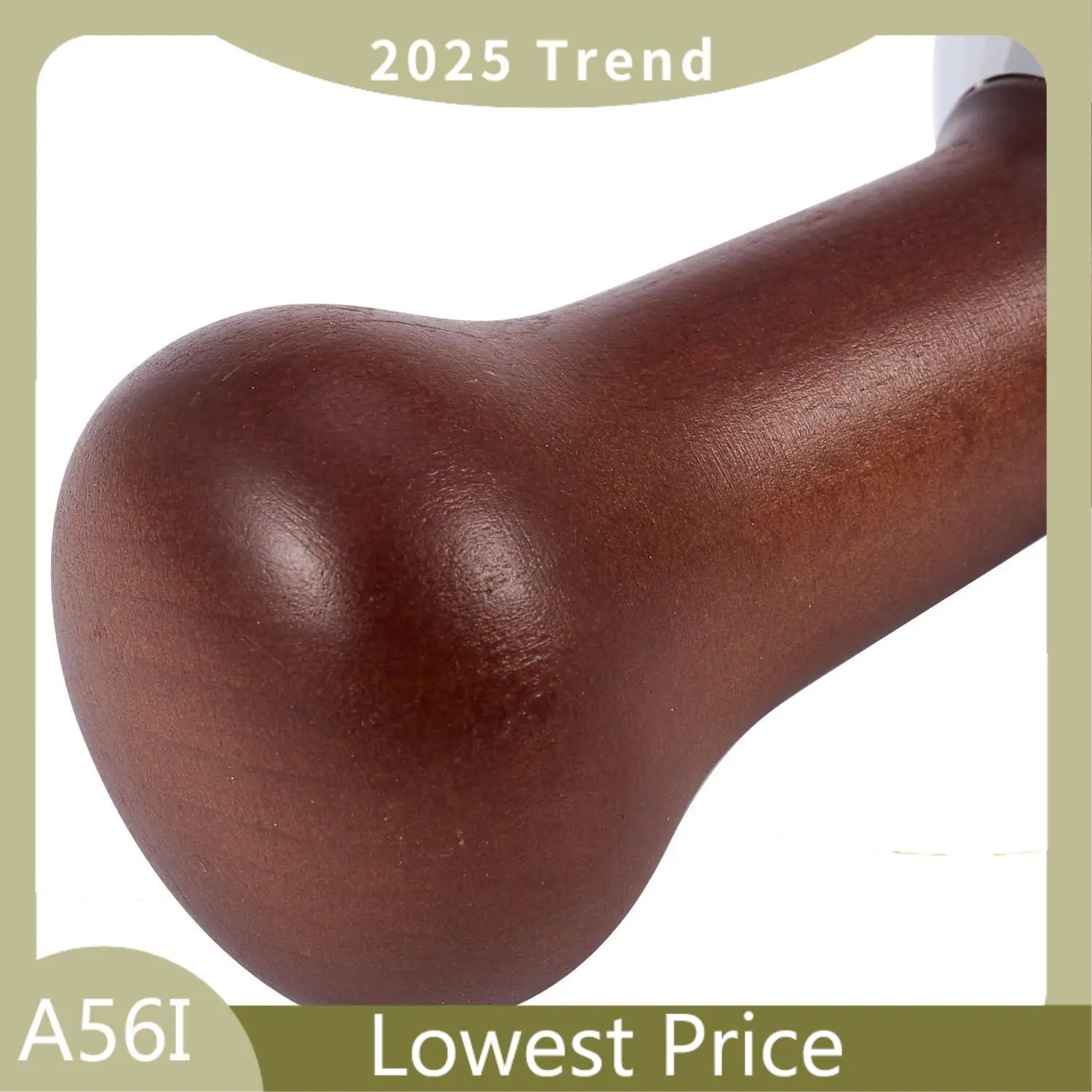 

ABDD 2 Pcs Handle Barista Espresso Machine Grinder 51Mm For Coffee And Espresso Powder Hammer-Wood Color & Coffee Color