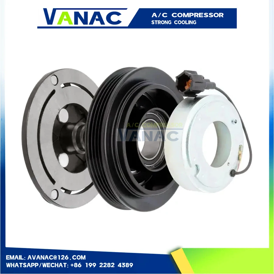 AC Compressor Clutch For Nissan Micra III C+C K12 Note E11  92600AX800 92600AX80A 92600AX80B 92600AX84B 92600-AX800 92600-AX80A