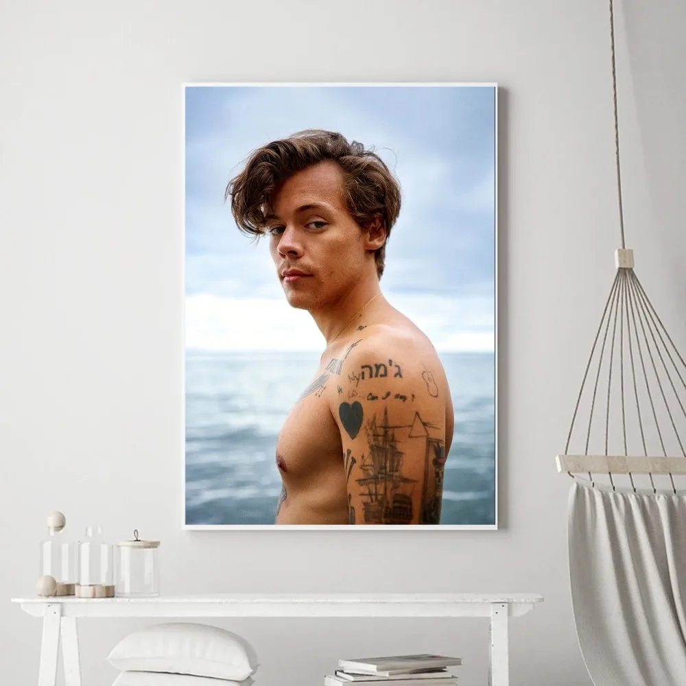 Singer H-Harris-S-Styles Poster Prints Poster Wall Painting Bedroom Living Room Wall Bar Restaurant Sticker Small