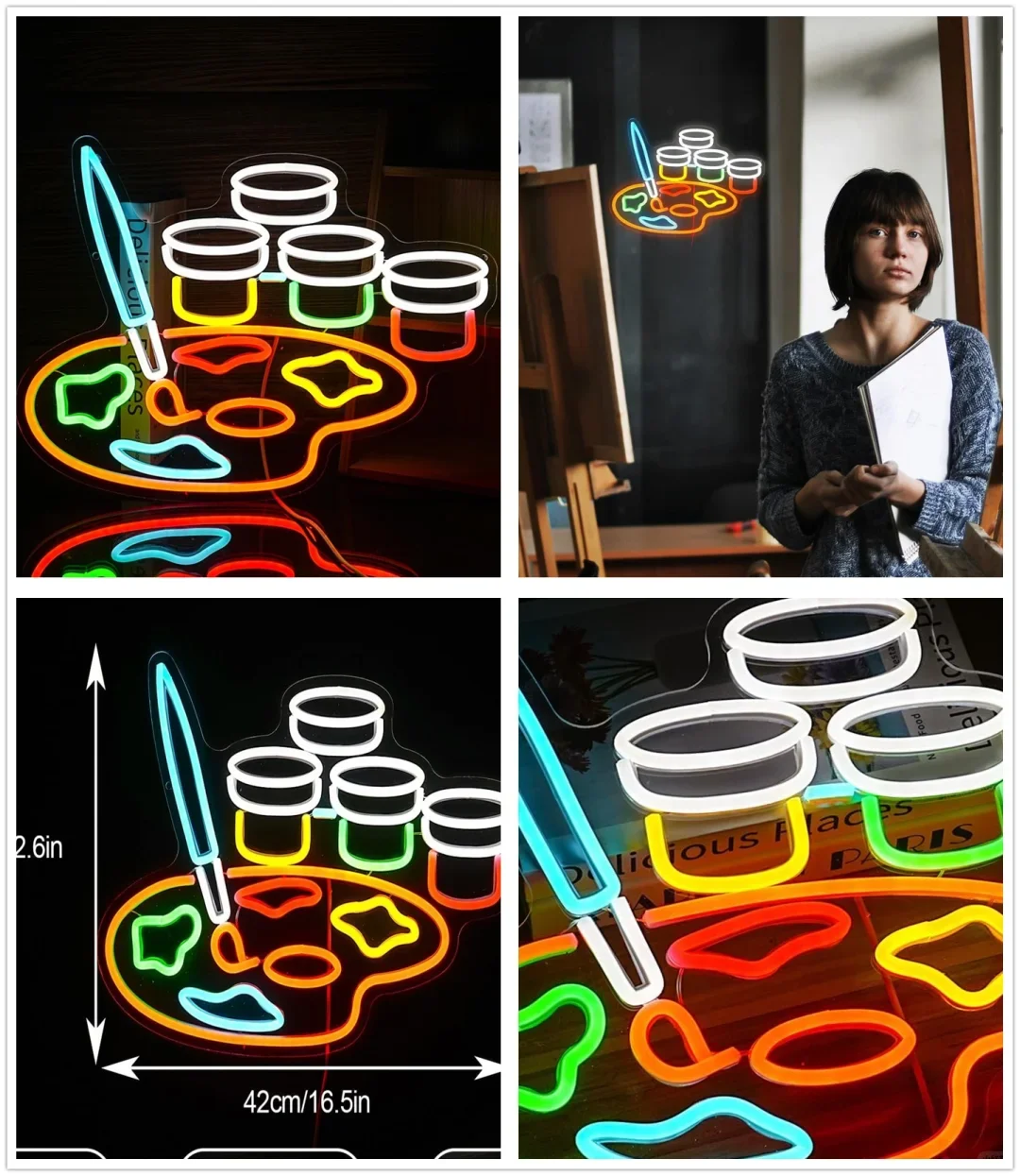 Free Design Custom LED Neon Sign Light for Indoor/Outdoor Quick Installation Decorations for Studio Game Bar Building Wedding