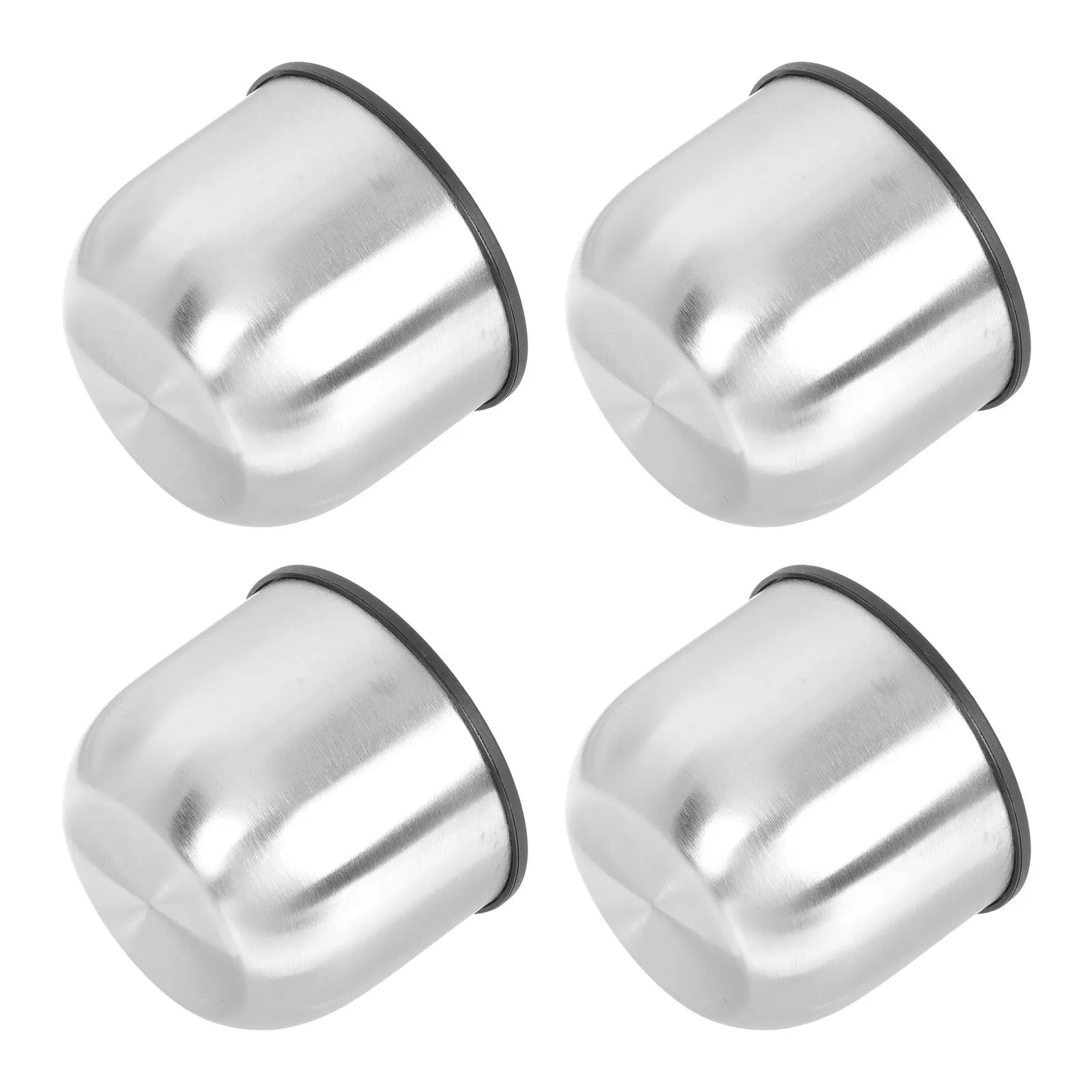 4 قطعة أغطية الزجاجات المعزولة المواد عالية الجودة نظيفة بسيطة شطف هدية أصدقاء فراغ كوب الأغطية كوب الحفاظ على الحرارة يغطي #4