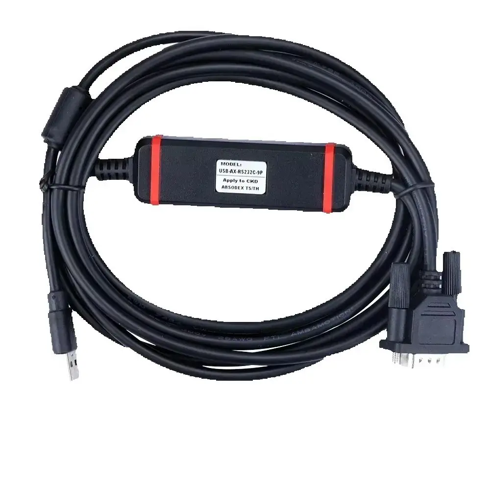 USB-AX-RS232C-9P for CKD Servo Drive ABSOdex Data Download Cable AX-RS232C-9P USB Communication Debugging Line