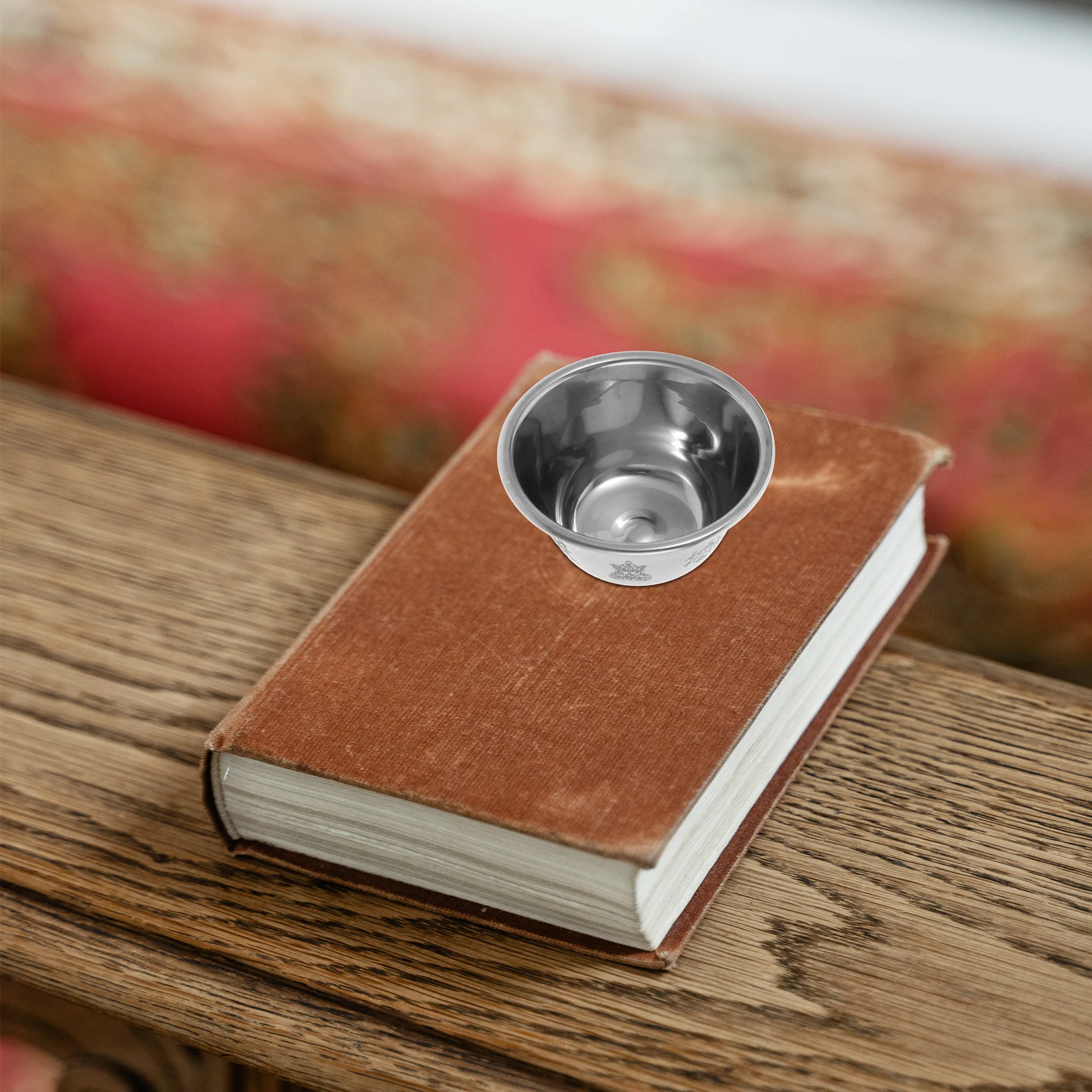 

1pcs Offering Bowl Stainless Steel Water Offering Cup For Buddhist Meditation Decor Ritual Worship