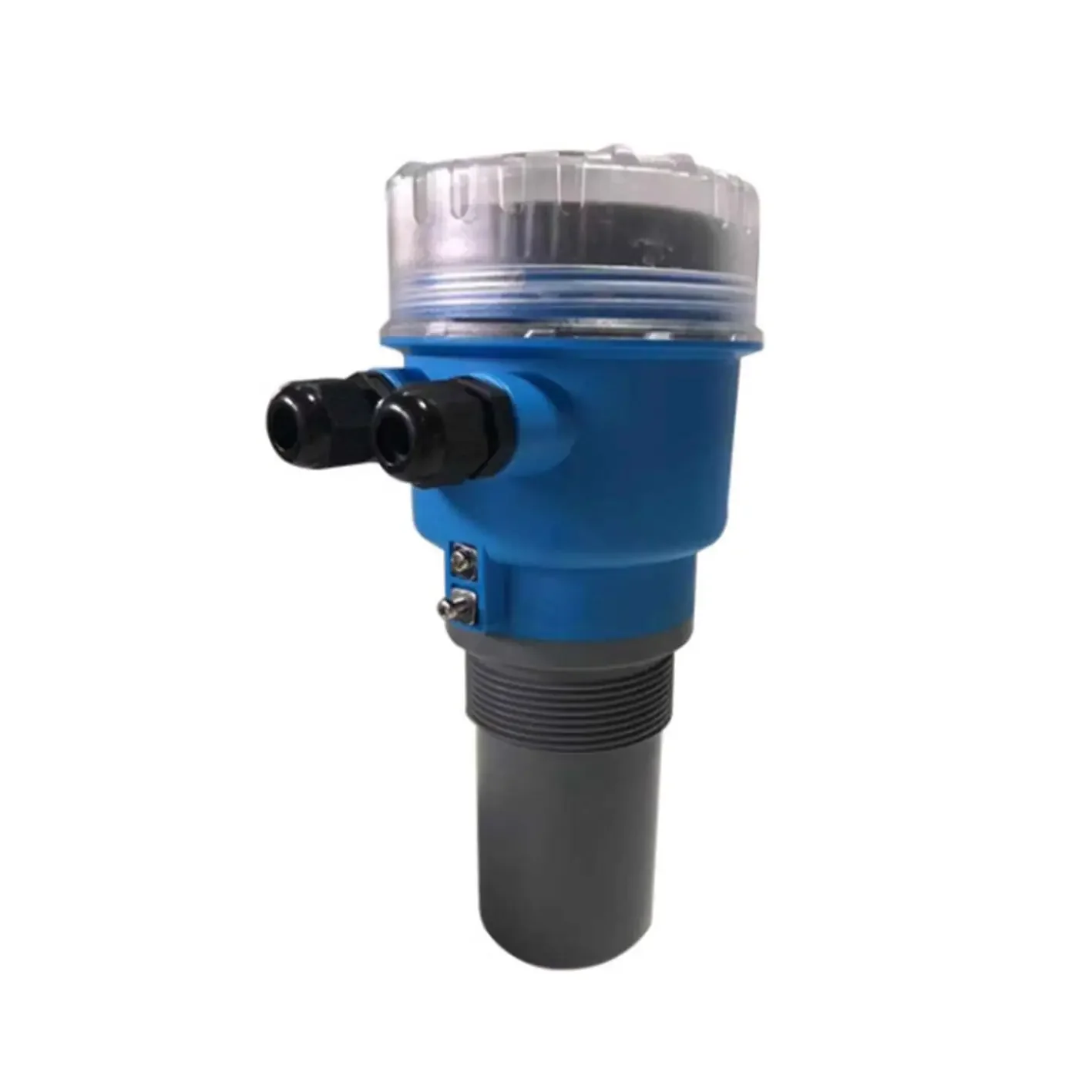 Ultrasonic Level Gauge Integrated Sensor Two-wire System 4-20mA Water Level Material Level Transmitter