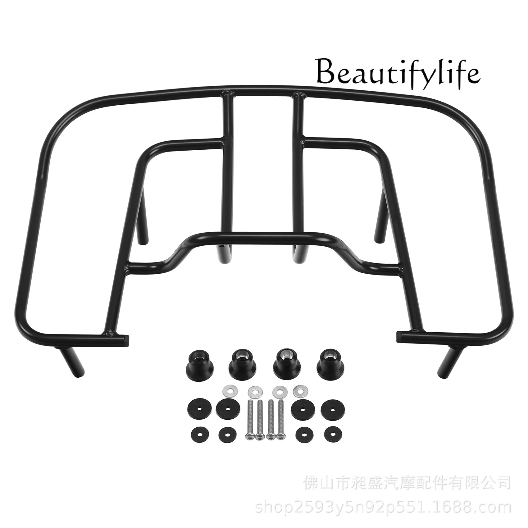 LJY Suitable for 1800 motorcycle trunk rack 2001-2017 luggage rack modification accessories