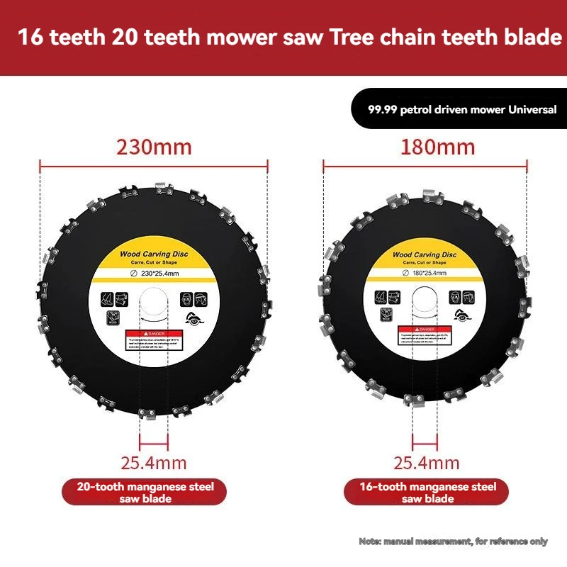 

Mower Saw Tree Universal Blade 7Inch 9Inch Bamboo Wood Grass Trimmer Universal Accessories Brush Cutter Chain Saw Blade