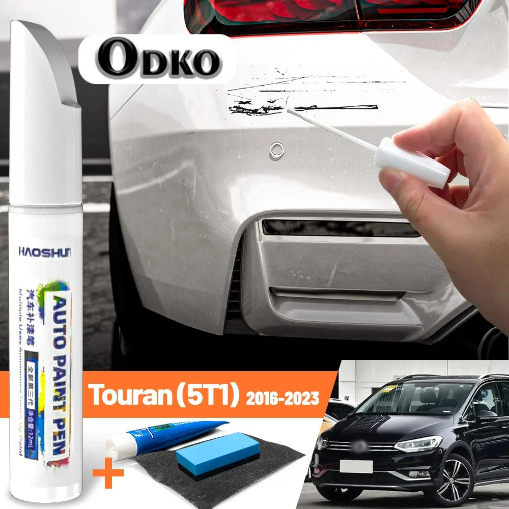 Car Paint Pen Paint Care Scratch Repair Wax Painting Scratch Remover For VW Touran 5T1 2016-2023 2017 2018 2019 2020 2021 2022