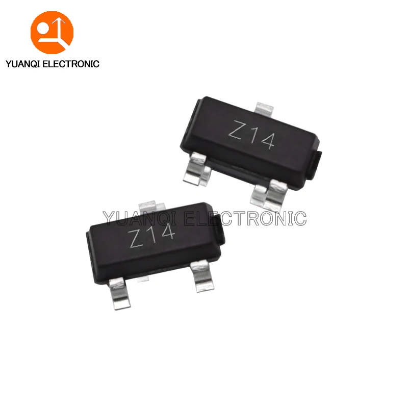 100 قطعة SOT-23 زينر ديود SMD BZX84C 2.4V 2.7V 3V 3V3 3V6 4V3 4V7 5V1 6V2 8V2 24V 27V 30V 39V 43V 47V 10V 12V 15V 18V 20V 22V 22V