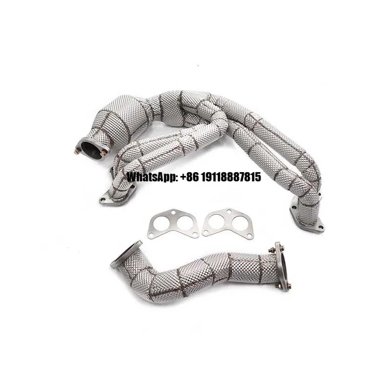 

ING Fashion Stainless Steel Exhaust System Full Set for Subaru BRZ with Head Shield High Flow Quality Auto Turning Pipe Parts
