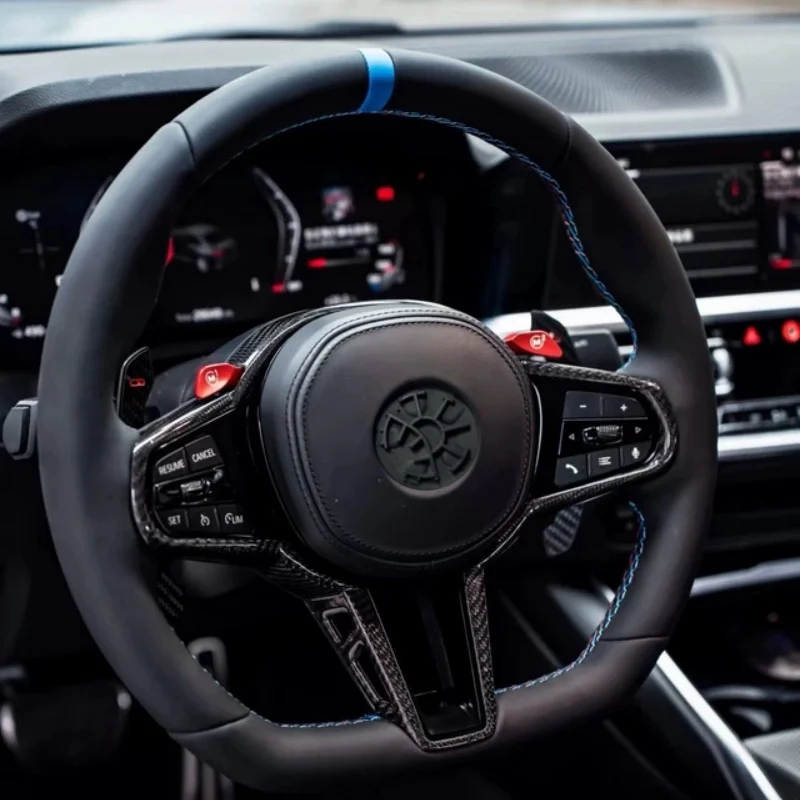 Customized Leather Car Steering Wheel For BMW G20 G26 G30 G01 G02 G80 G82 G87 G23 G24 G28 G31 Steering Wheel