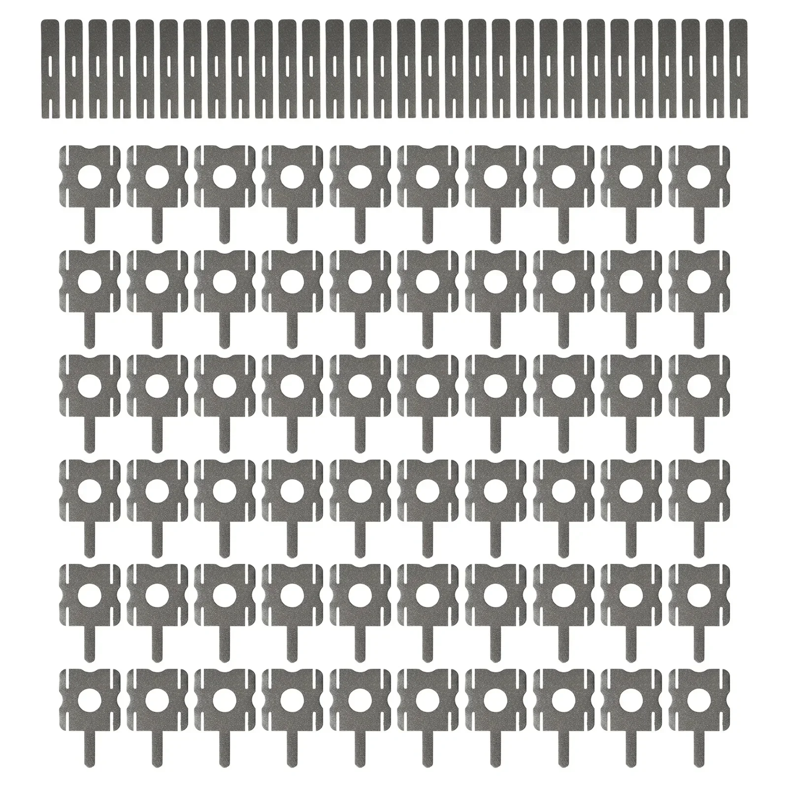 Durable Nickel Strip Accessories 15set(total 90pcs) Easy To Weld Good Welding Performance High Tensile Tension