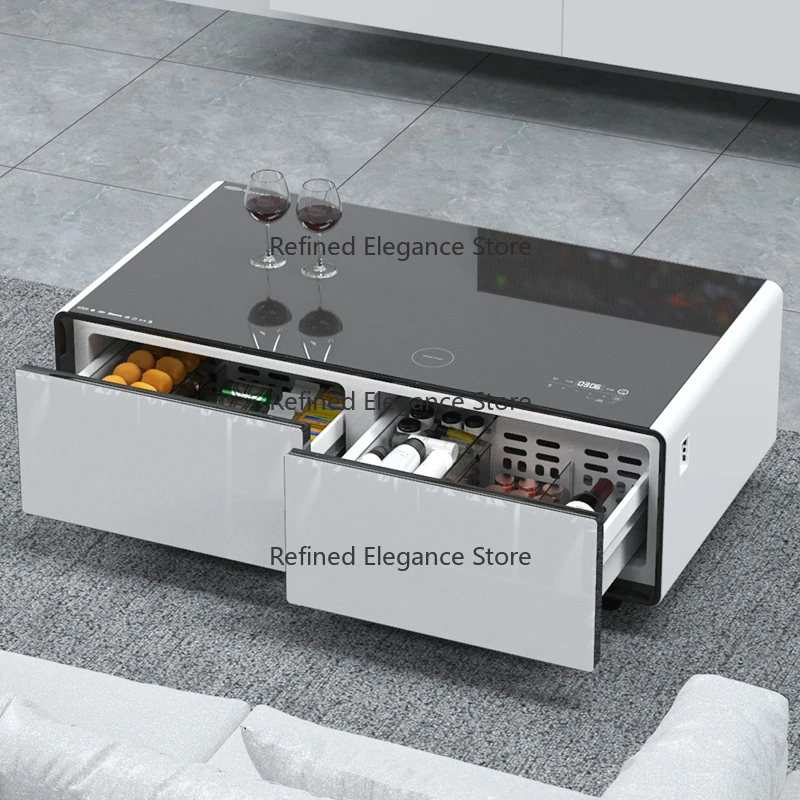 

Primst Multifunctional Small Refrigerator Side Modern Bedside Smart Coffee Table Wine Cooler Fridge