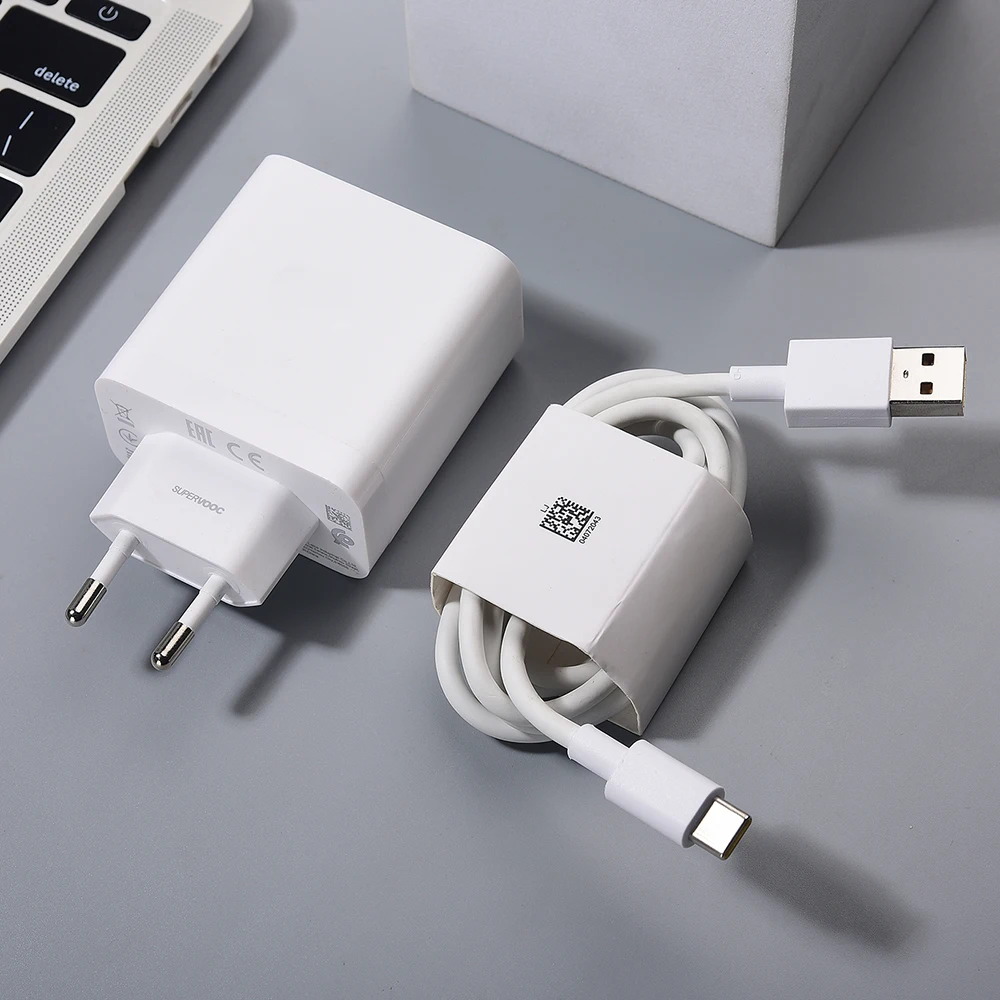 Original Realme 14 Pro+ 100W SuperVOOC EU Charger Fast Charging Power Adapter 10A USB C Cable For Real me Neo7 Se Narzo 80 Pro X - náhled 5