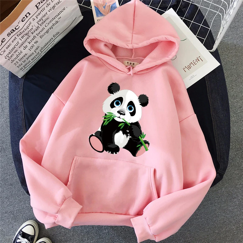 Fleece Woman Sweatshirt Long Sleeve Female Jumper Casual Loose Pullover Hoodies