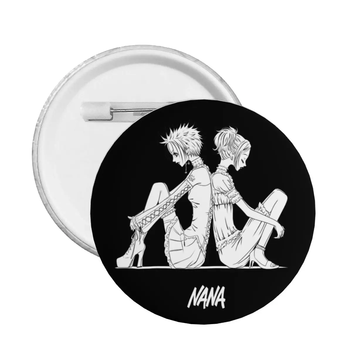 Nana Osaki und Ren Honjo Pin Back Knöpfe für Hüte anpassbare Japan Anime Manga Abzeichen Broschen Pinback