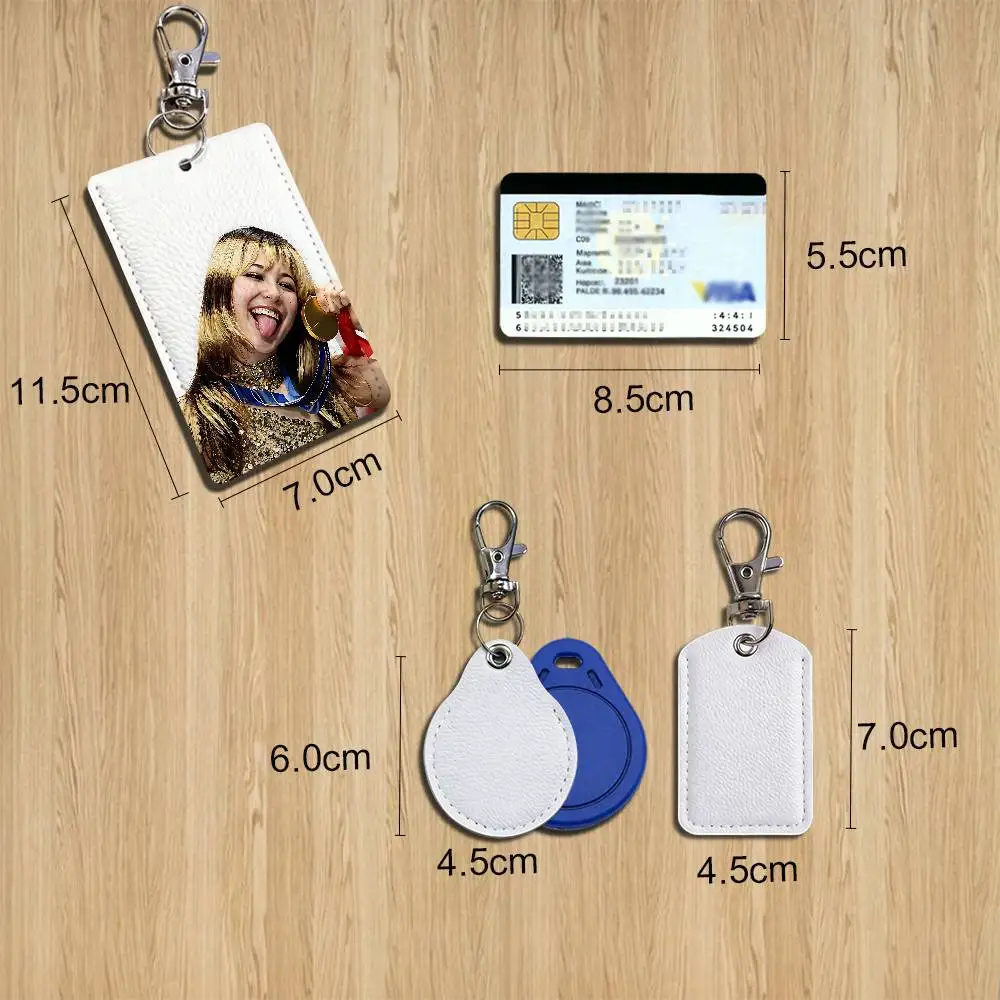 prime of youth Alysa Liu Card Holder With Keychain Executive Protection For Bank Credit Subway Bus Case